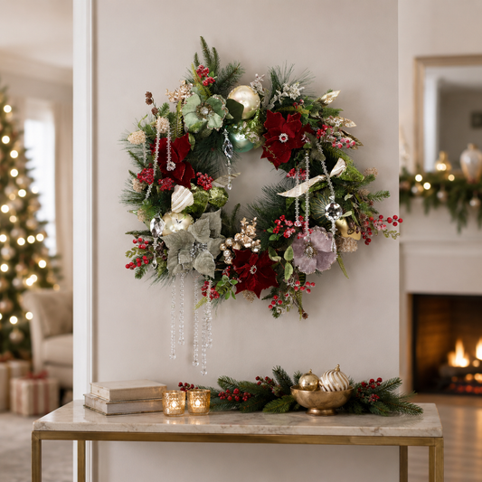 Mark Roberts 32" Wintermint Wreath