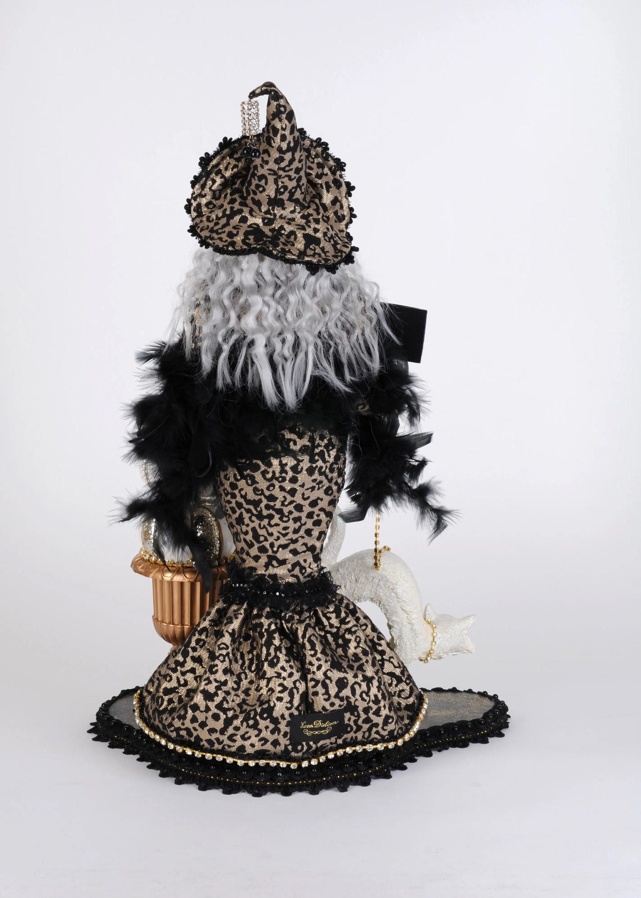 Karen Didion Originals 23" Lighted Fabulously Wicked Leopard Witch