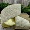 4" X 5YD Iridescent Jewel Ribbon With Metallic Gold Back