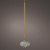 Adorno cebolla Micro LED de 8" a pilas