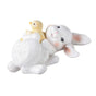 9.25" Glitter Bunny Holding Chick