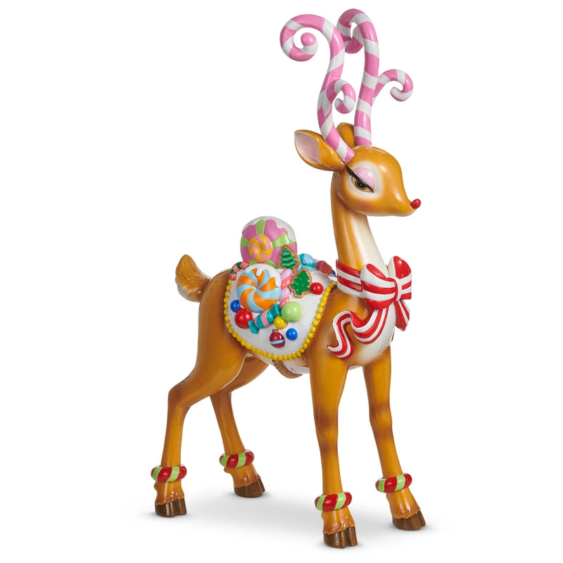 20" Sassy Jingle Deer Set Of 2