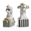 6.5" Puppy In Present Assorted Set Of 2