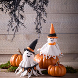 5" - 8" Orange Pumpkins Set Of 3