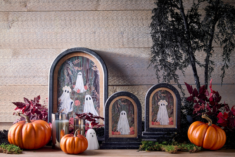 5" - 8" Orange Pumpkins Set Of 3
