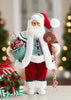 18" Peppermint Santa