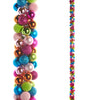 5 FT Muti Color Glitter, Shiny, & Matte Ball Garland