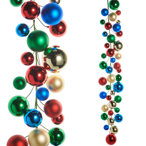4 FT Multi Color Ball Garland