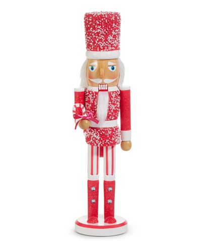 16" Pink Glittered Nutcracker