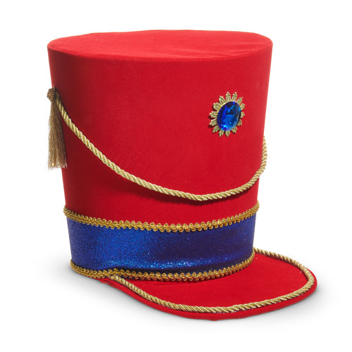 Sombrero de copa de Cascanueces rojo