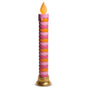 3 FT 38" Striped Battery Operated Candle