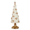15" Regal Bee Embellished Cone Tree