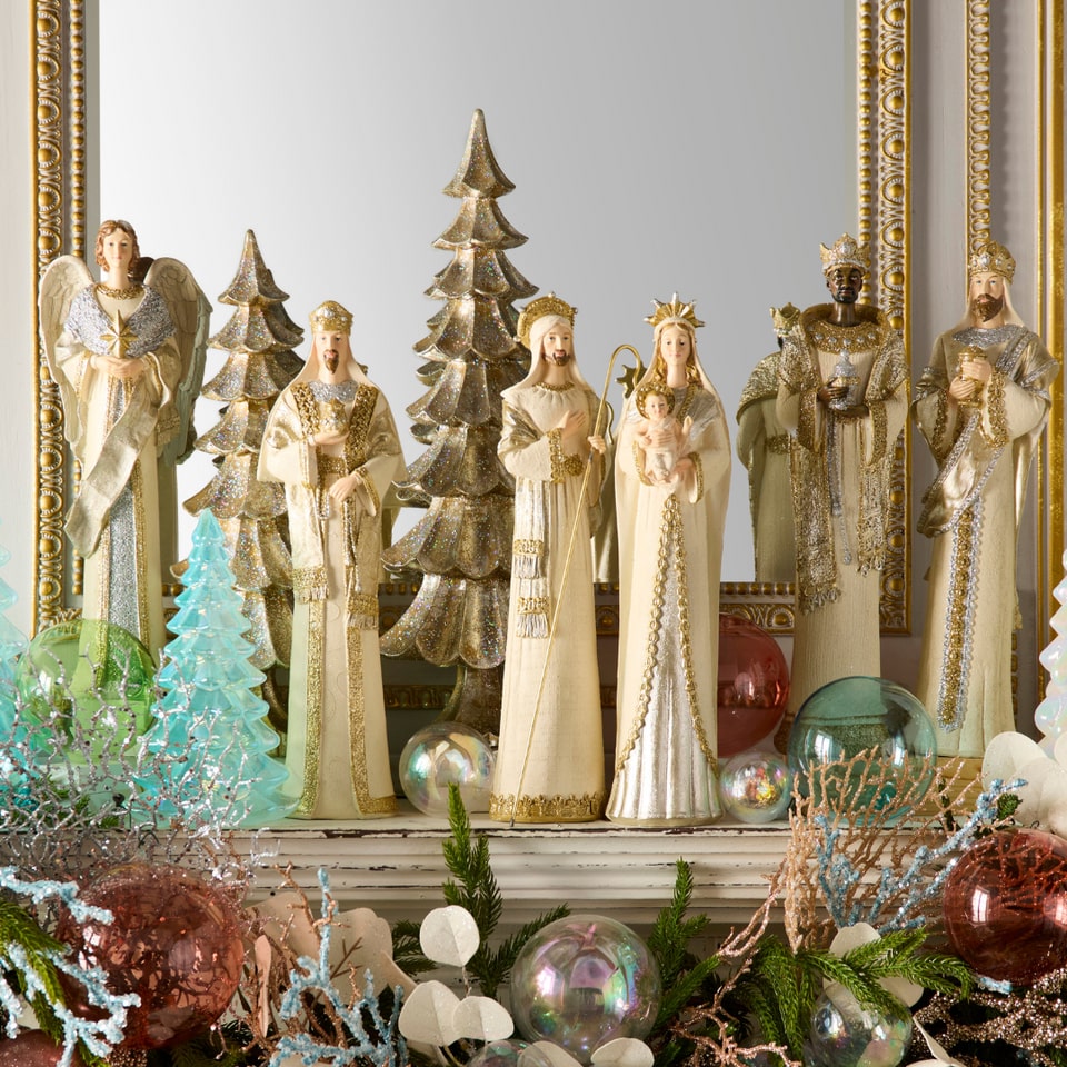 14" Regal Nativity Scene