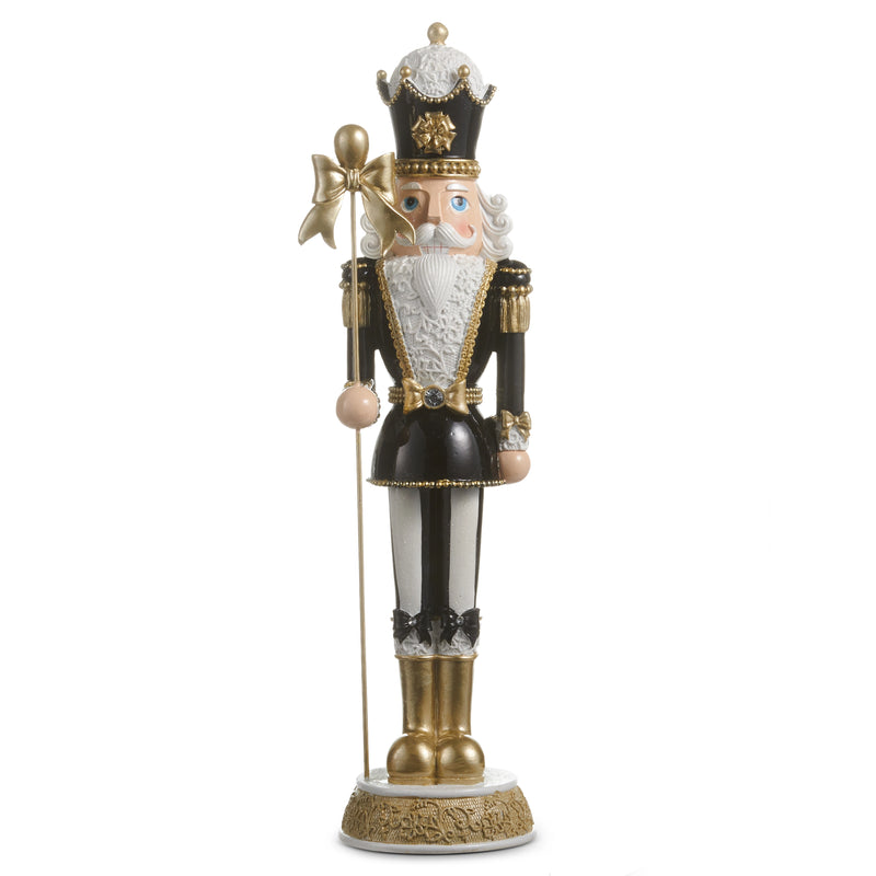 Cascanueces negro de 17.75" con lazo