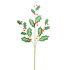 Juego de 4 aerosoles de fieltro Holly Berry de 27"