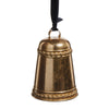 7" Gold Metal Bell Ornament