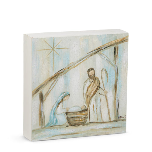 8" Holy Family Block