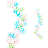 4 FT Bright Iridescent Ball Garland