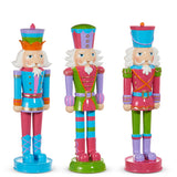 16" Jolly Nutcracker Assorted Set Of 3