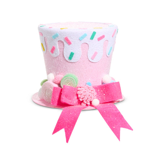 Pink Sprinkles Top Hat