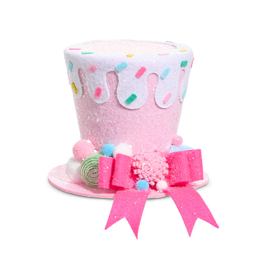 Pink Sprinkles Top Hat