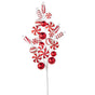 31" Peppermint Candies Spray Set Of 2