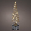 13" Micro LED Amber Rotating Tree Battery Operated