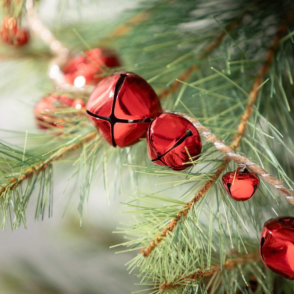 4 FT Red Jingle Bells Garland