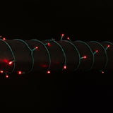 50 FT 100 LED Red Lights With Green Wire