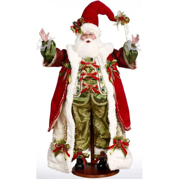 Mark Roberts 38" Holly & Ivy Santa