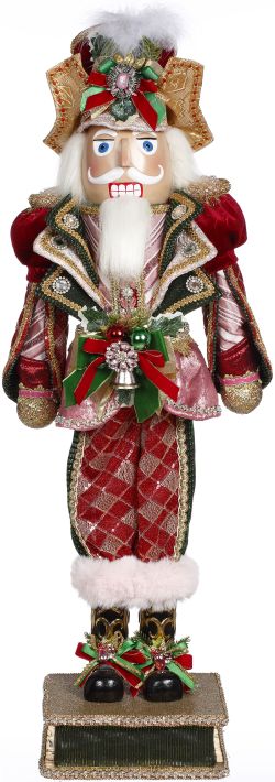 Mark Roberts 34" Medium Peppermint Nutcracker