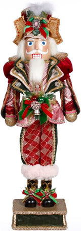 Mark Roberts 34" Medium Peppermint Nutcracker
