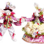 Mark Roberts 11" - 13" Small Mr. & Mrs. Easter Rabbit Set Of 2