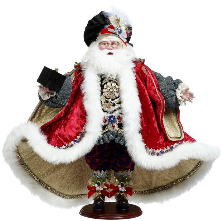 Mark Roberts 24.5" Diamonds Santa
