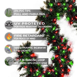 9 FT X 14" Dynamic Oregon Garland RGBWW