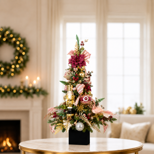 Mark Roberts 36" Pink Peacock Tree