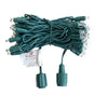 RGBWW Con Cable Coaxial Verde 50 Luces LED 5MM