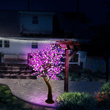 7 FT Dynamic RGBWW Cherry Blossom Tree