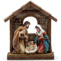 9.5" Peace On Earth Nativity Scene