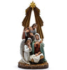 14.5" Angel Nativity In Creche
