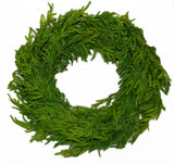 30" Norfolk Wreath Pre-Lit 150LED Battery Operated