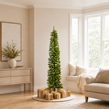 Pencil Tree Pre-Lit Clear Lights