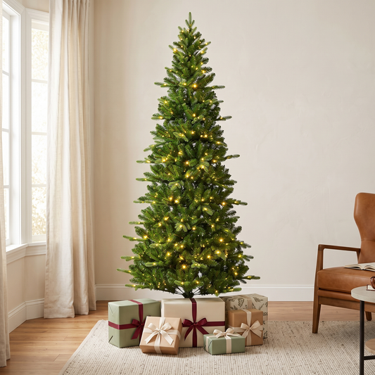 Killington Fir Tree Pre-Lit Warm White & Multi Micro LED Lights