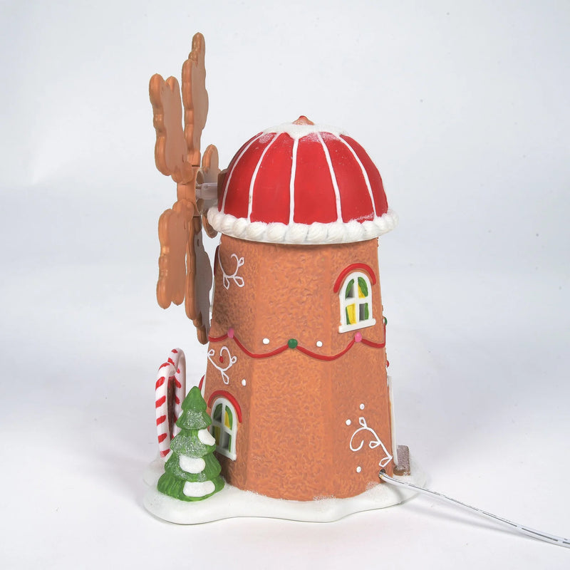 Molino de galletas de jengibre de North Pole Village