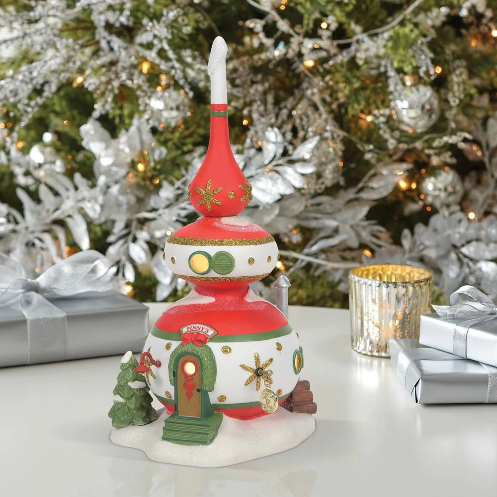 North Pole Village Finny's Ornament House