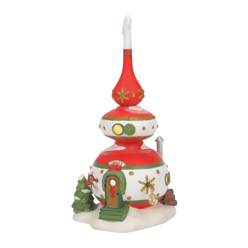 North Pole Village Finny's Ornament House