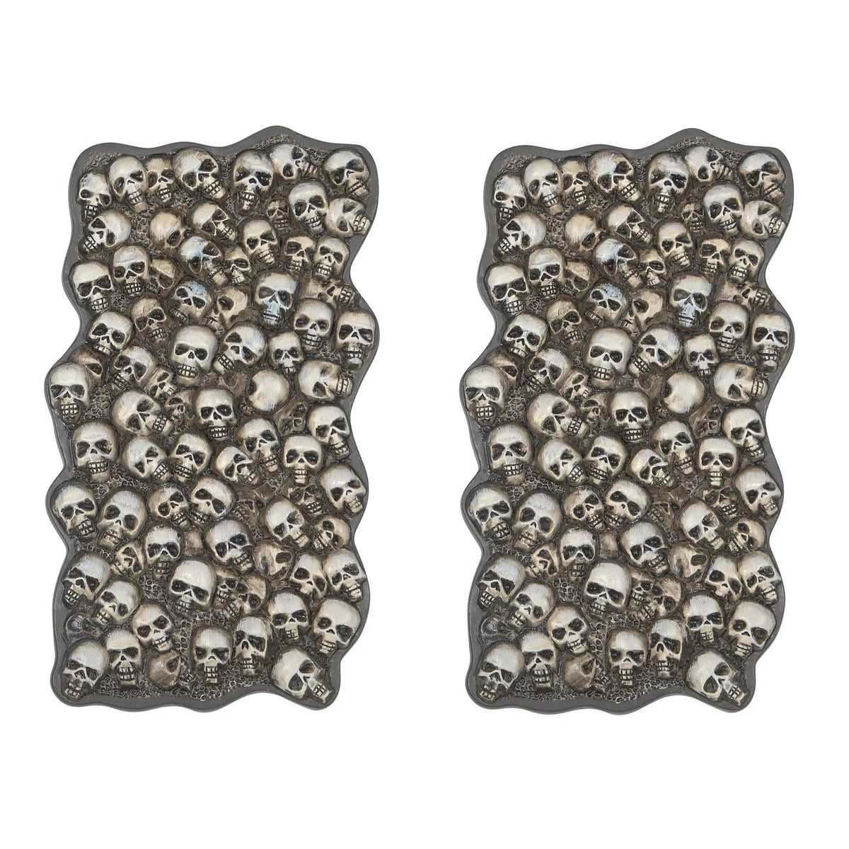 Snow Village Halloween Road Kill, Straight Set Of 2