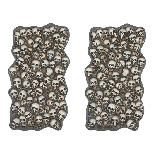 Snow Village Halloween Road Kill, Straight Set Of 2