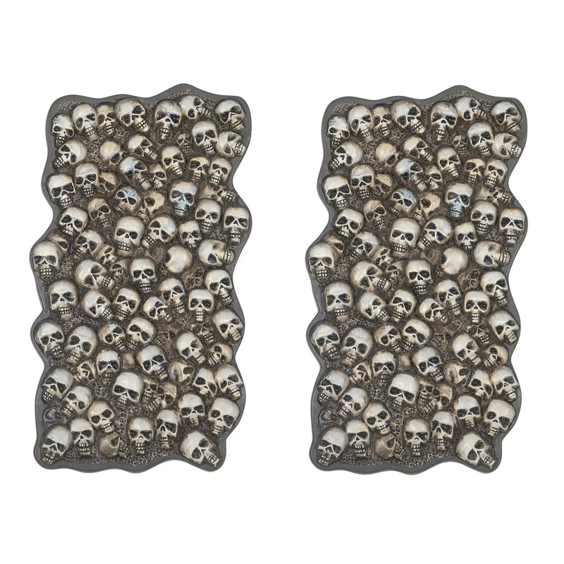 Snow Village Halloween Road Kill, Straight Set Of 2