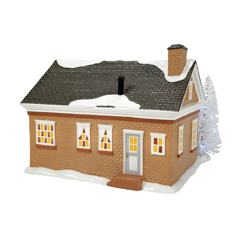 Snow Village 1056 Carril de Navidad
